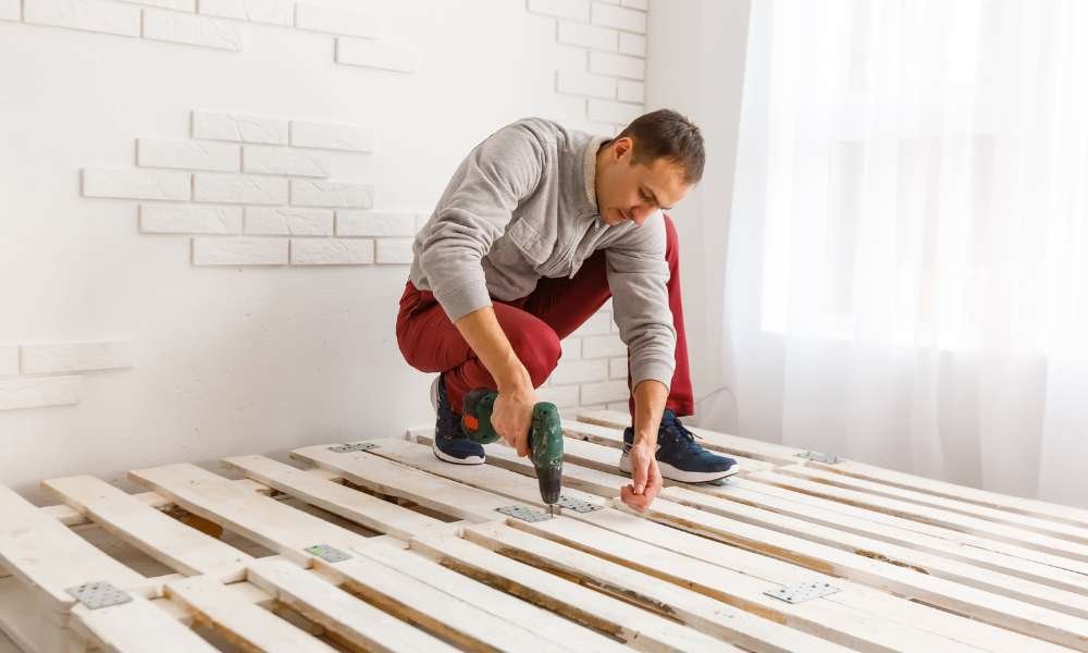 how to put a bed frame together